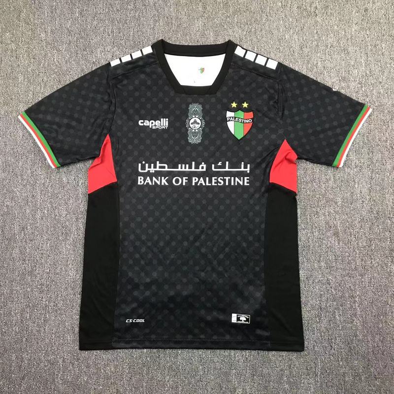 AAA Quality Palestino 24/25 Away Black Soccer Jersey